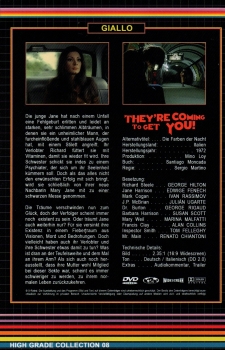 They're coming to get You! - Something is out there... Coming Closer... Closer... Closer... Don't be afraid to be afraid - Große Hartbox von AVV - (High Grade Collection #08) - (Giallo Serie)